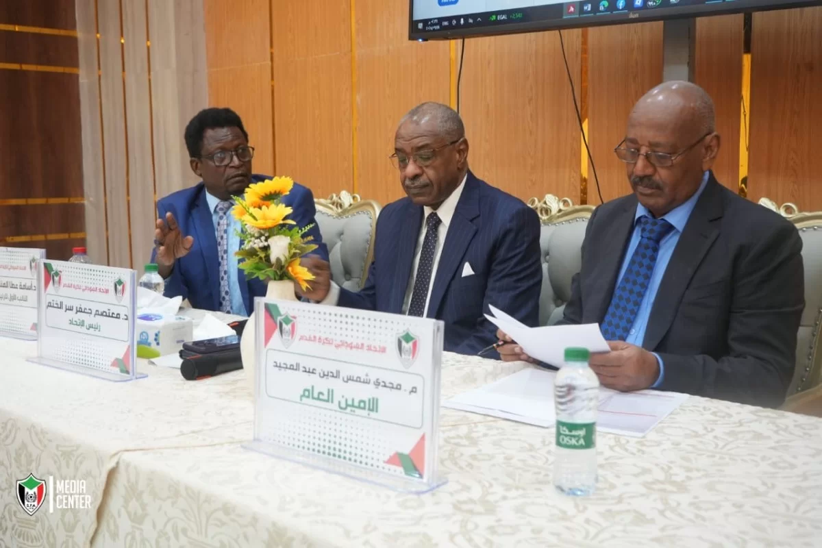 عدم الاعتراف باتحاد الجنينة وإحالة برقو للجنة الاخلاقيات