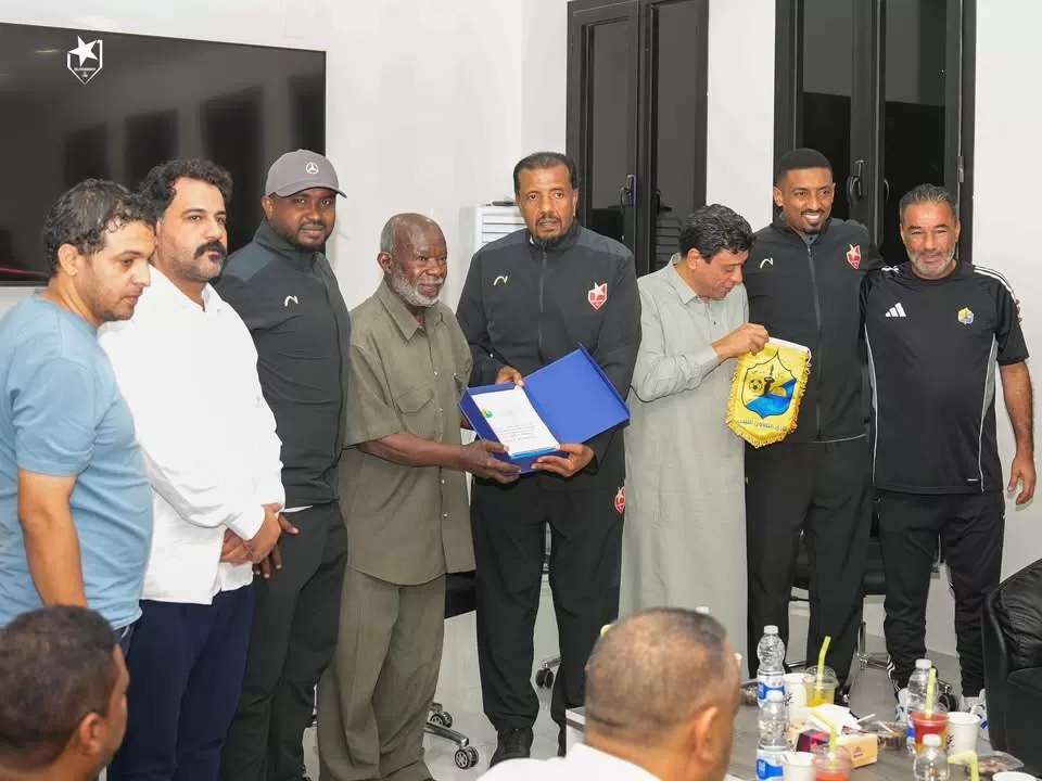 بعثة المريخ تزور نادي التعاون في إجدابيا