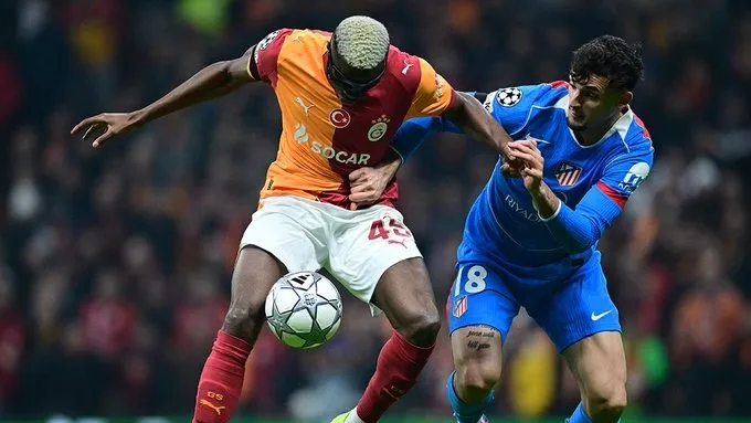 غلاطة سراي وأتلتيكو مدريد يتعادلان