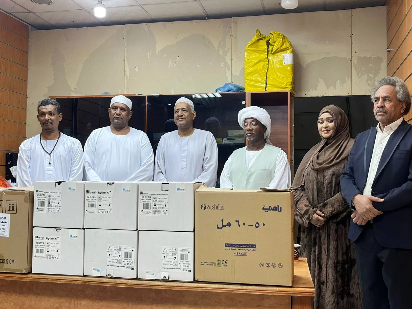 وكالة الثريا تتعهد بتوصيل الأدوية مجاناً  إلى السودان